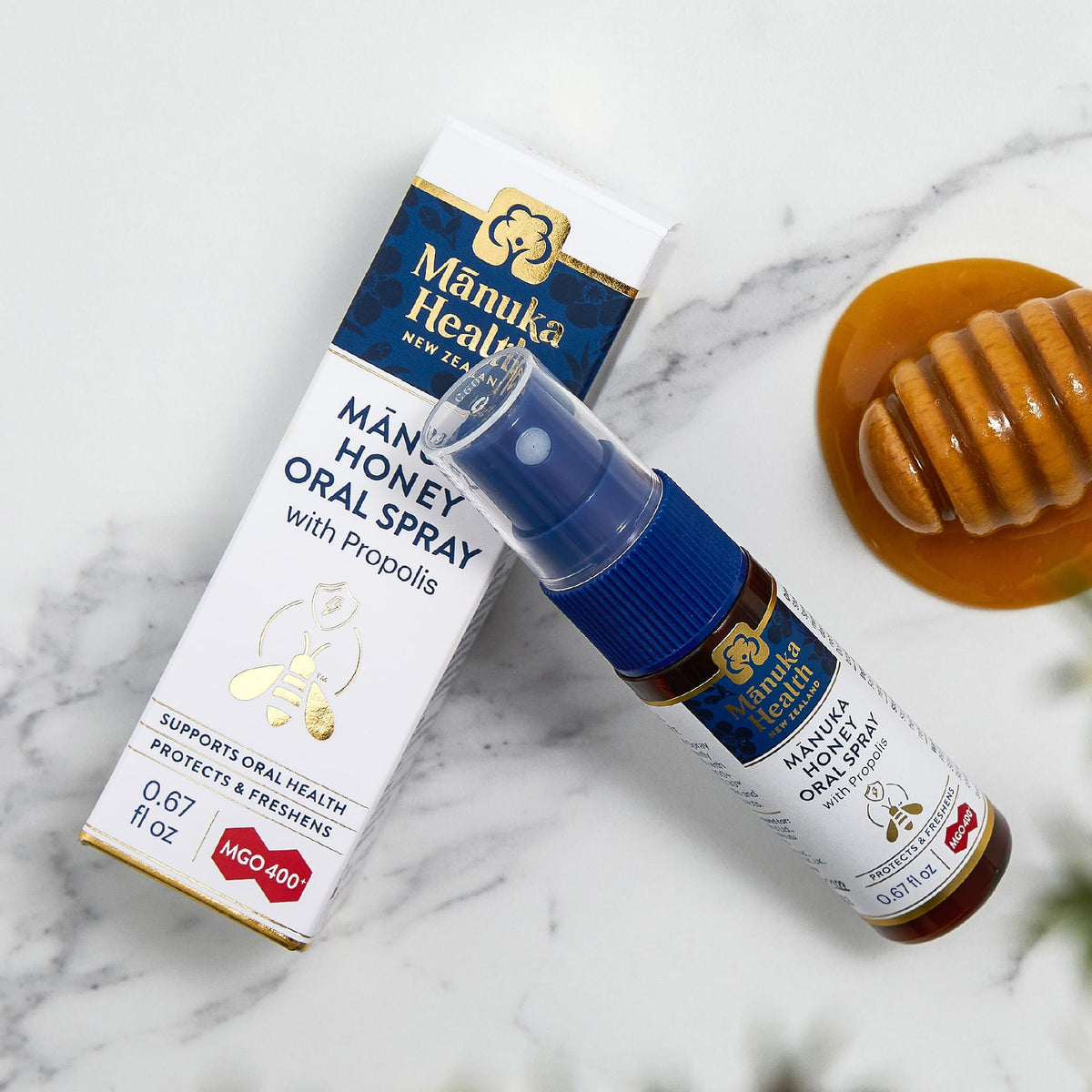 マヌカハニー オーラルスプレー（プロポリス配合）」新発売
