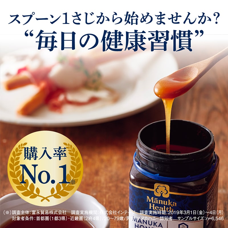 Tasty World! |マヌカハニーMGO115+/UMF6+